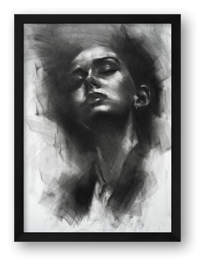 Into the Echo_15-7x22-0 — framed