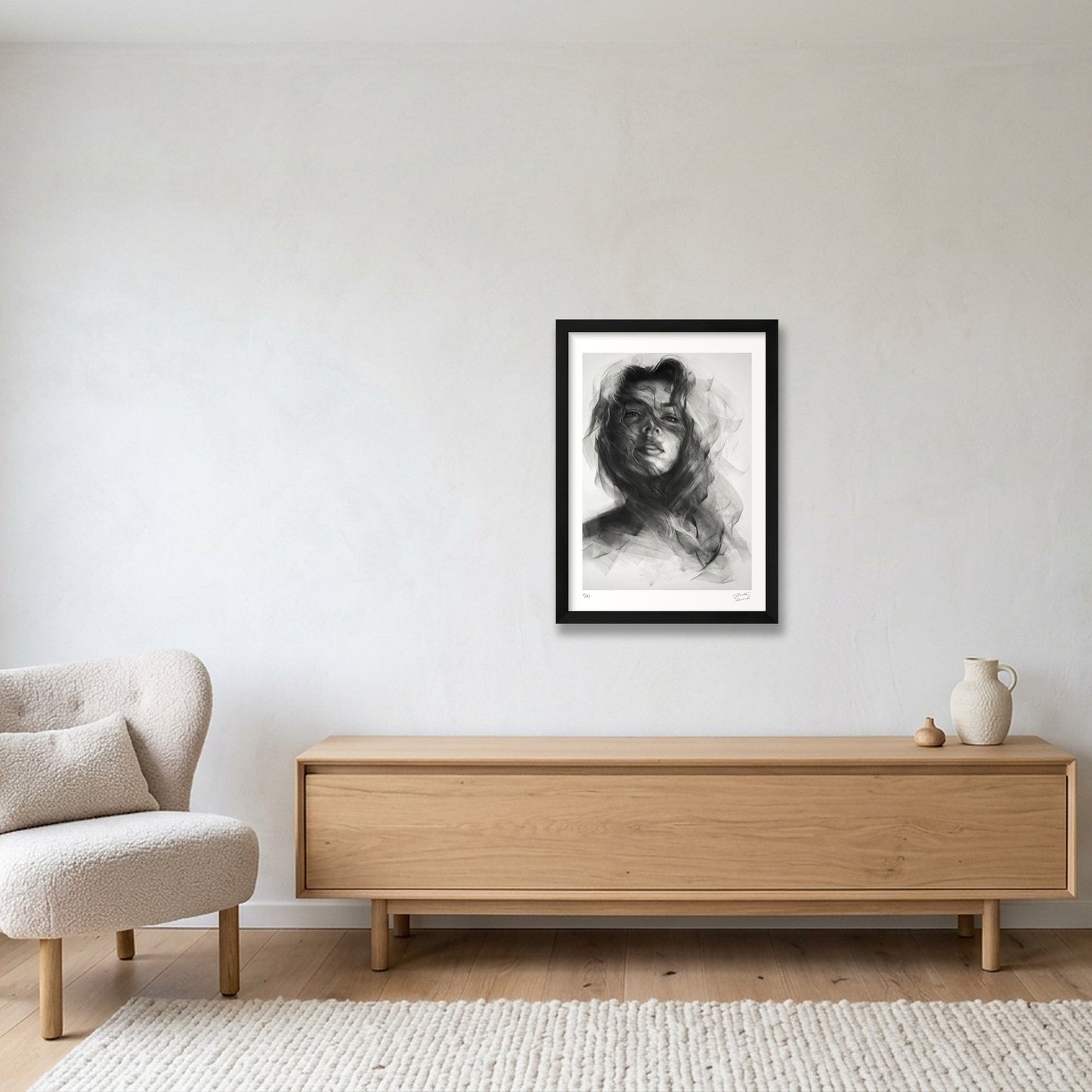 Against The Light — A3 (30×42cm, 12×17") Black Frame