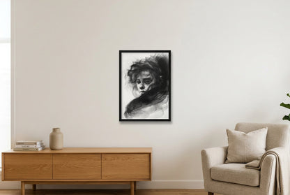 No Longer Waiting_15-3x21-4 — 42×59cm, 17×23" Black Frame