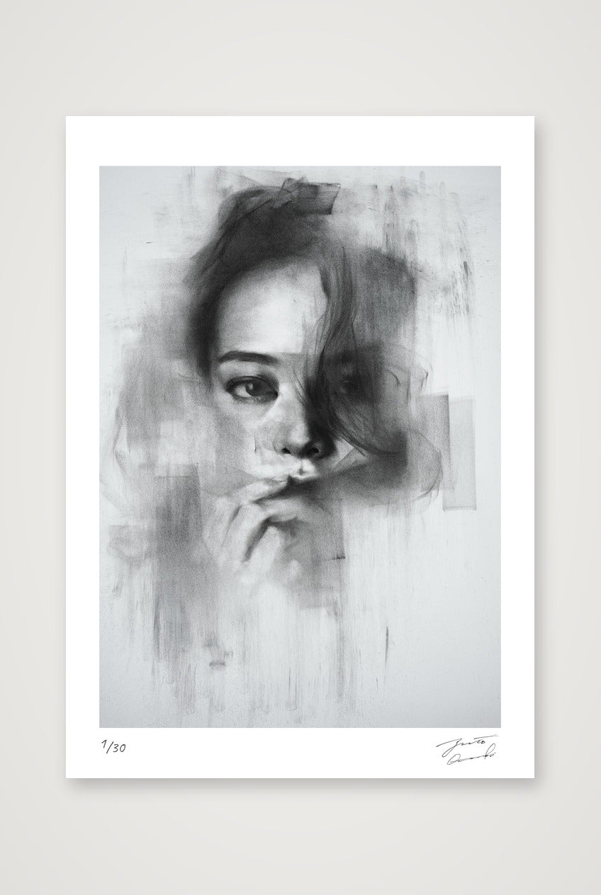 Left Unsaid — A4 (21×30cm, 8×12") Print only