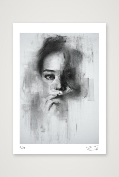 Left Unsaid — A4 (21×30cm, 8×12") Print only