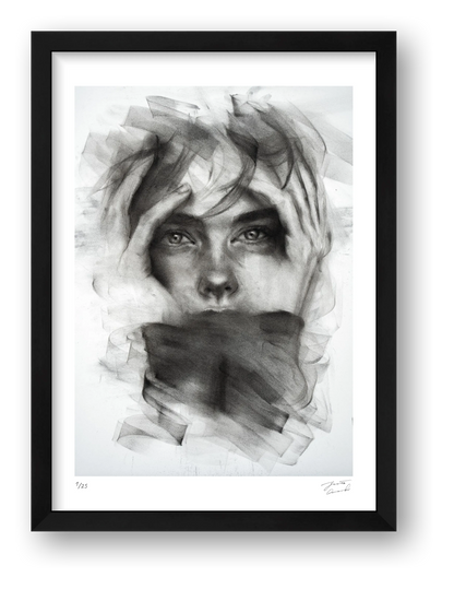 Muted — framed