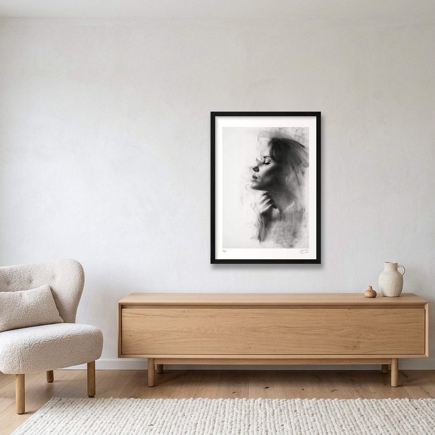 Almost Released — A2 (42×59cm, 17×23") Black Frame