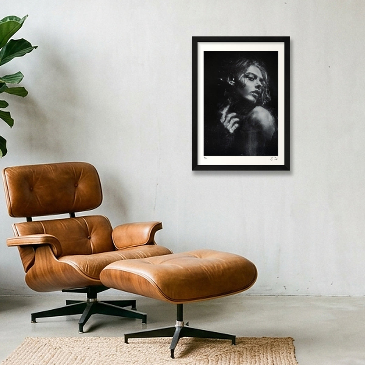 Selective Light — A3 (30×42cm, 12×17") Black Frame