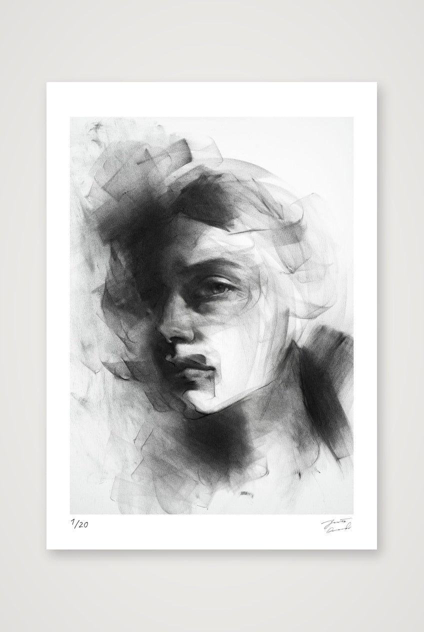 The Last Contour — A3 (30×42cm, 12×17") Print only