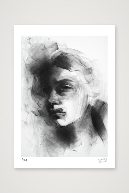 The Last Contour — A3 (30×42cm, 12×17") Print only