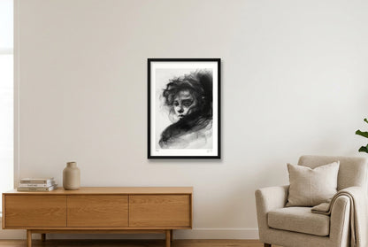 No Longer Waiting — 42×59cm, 17×23" Black Frame