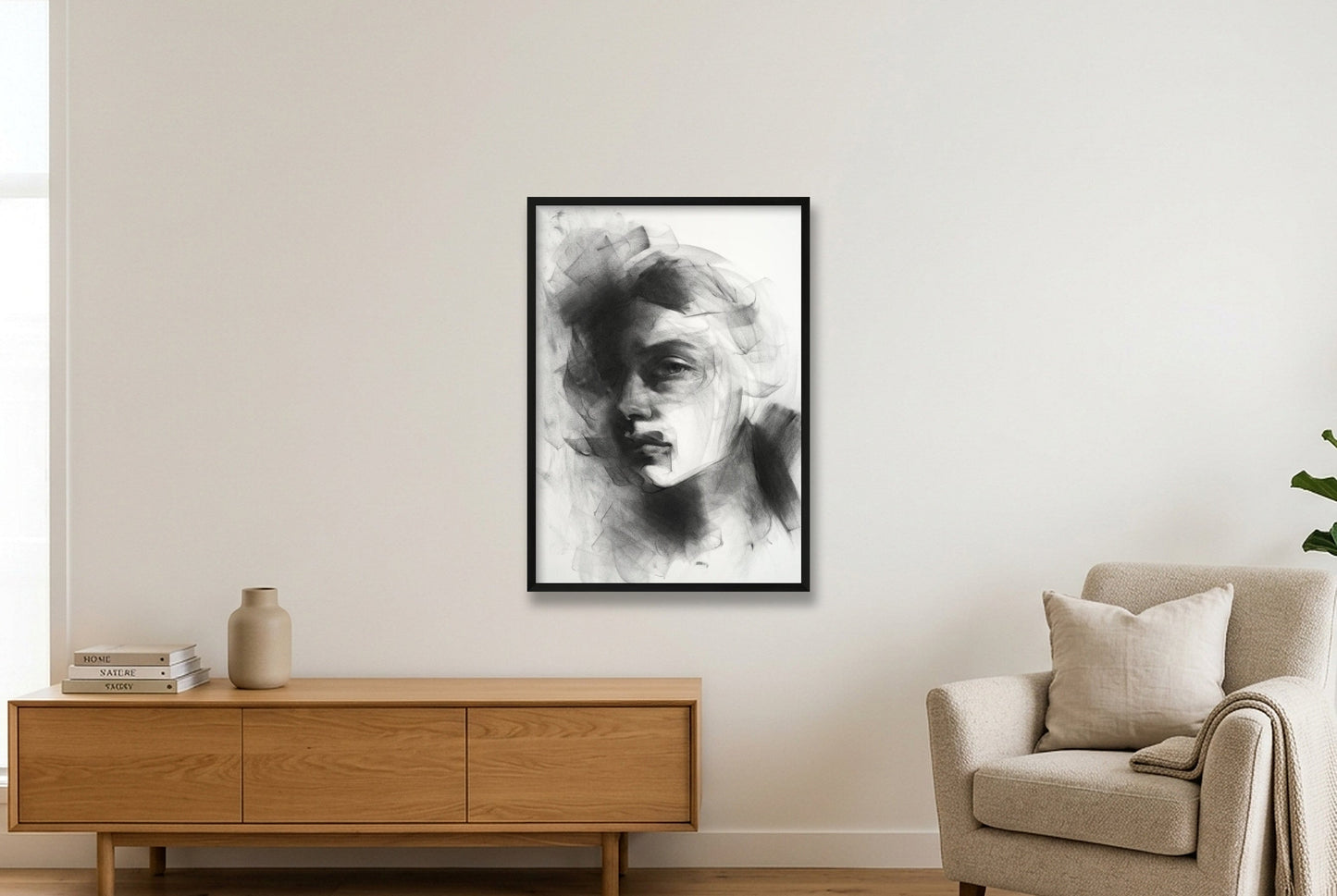 The Last Contour TIF_15-8x22-1 — 59×84cm, 23×33" Black Frame