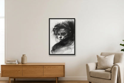 No Longer Waiting_15-3x21-4 — 59×84cm, 23×33" Black Frame