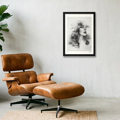 Without Turning — A3 (30×42cm, 12×17") Black Frame
