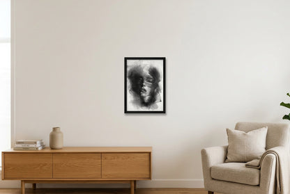 The Shape of Memory_15-6x21-8 — A3 (30×42cm, 12×17") Black Frame