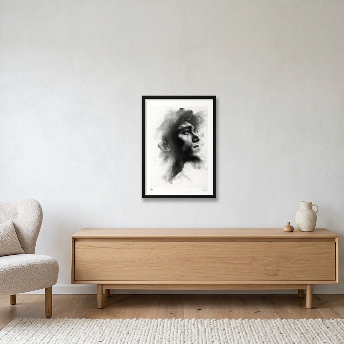 Beyond — A2 (42×59cm, 17×23") Black Frame