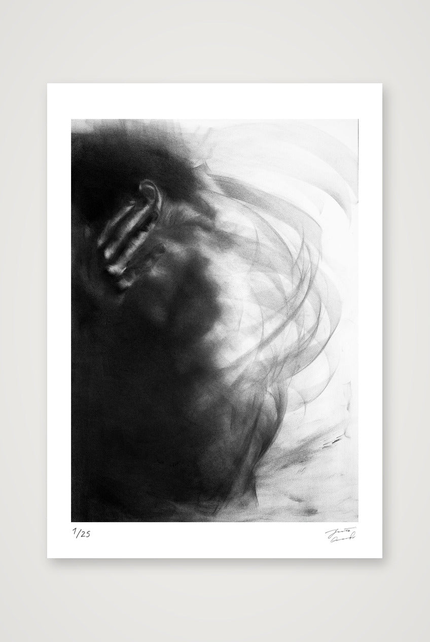 The Quiet Unraveling — A4 (21×30cm, 8×12") Print only