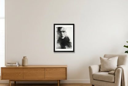 The Witness Within — A3 (30×42cm, 12×17") Black Frame