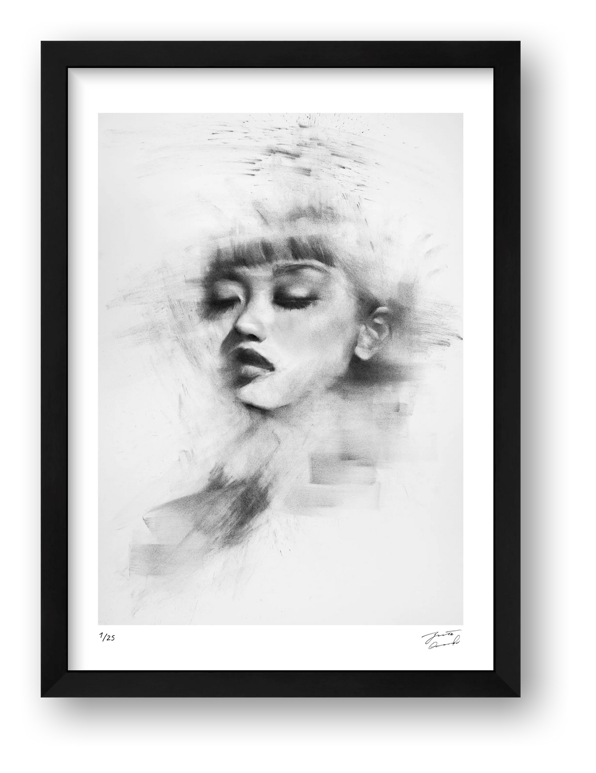 In Repose — framed