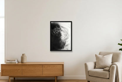 The Quiet Unraveling TIF_15-9x22-3 — 42×59cm, 17×23" Black Frame