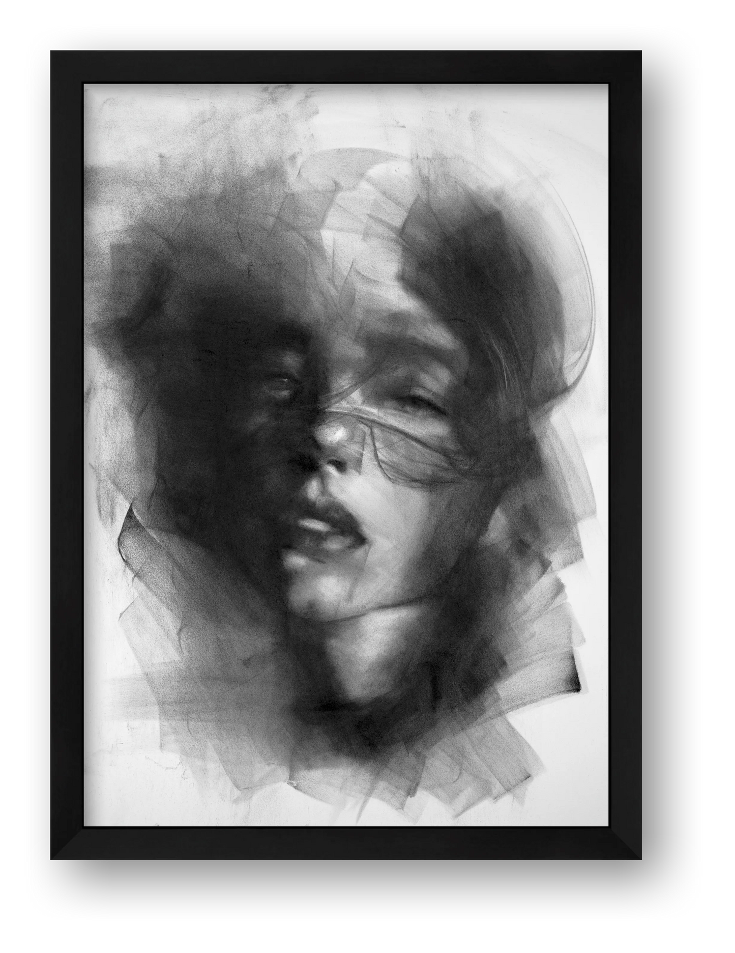 The Shape of Memory_15-6x21-8 — framed