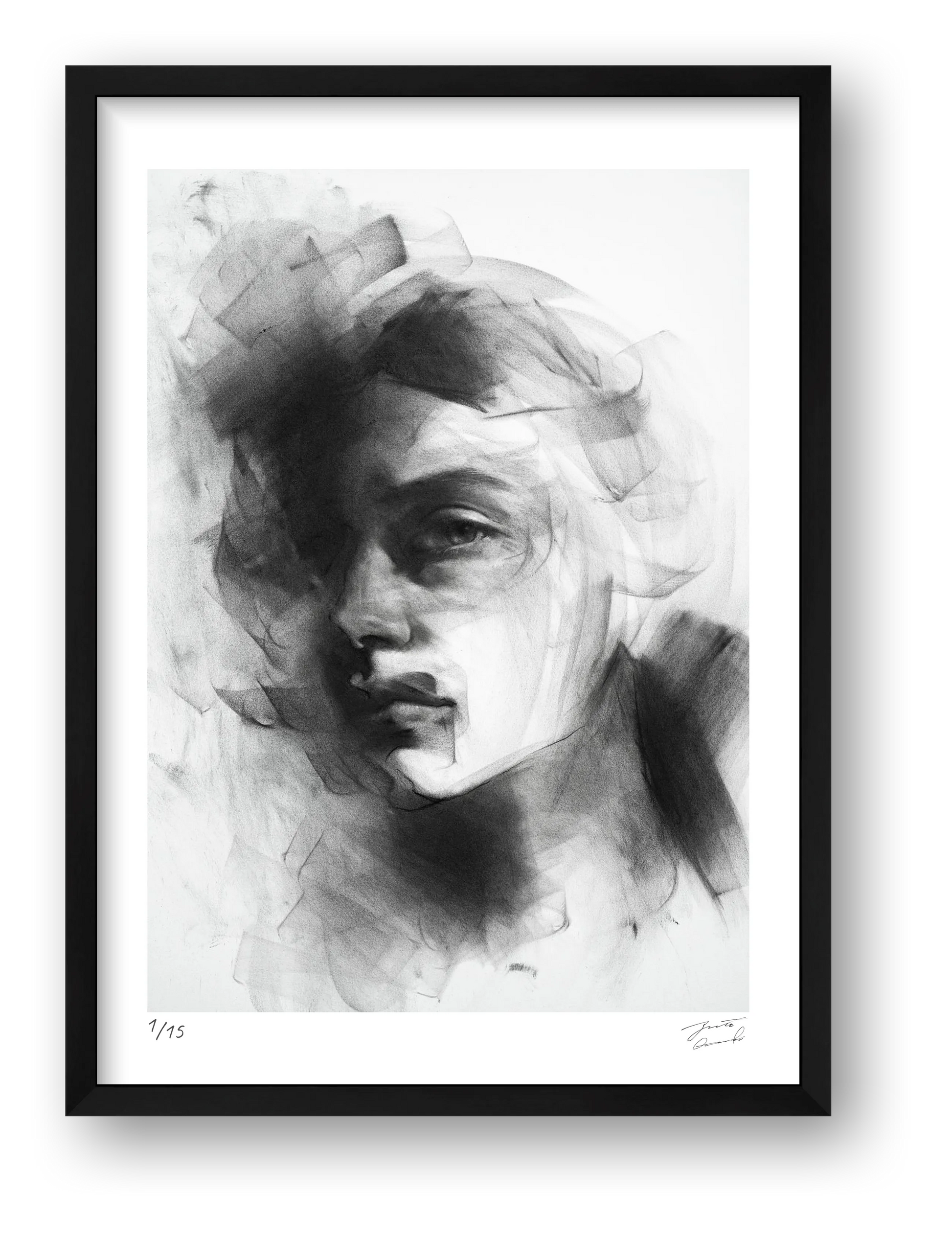 The Last Contour — framed
