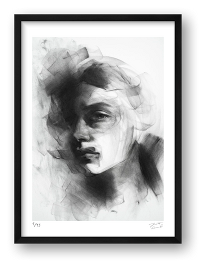 The Last Contour — framed