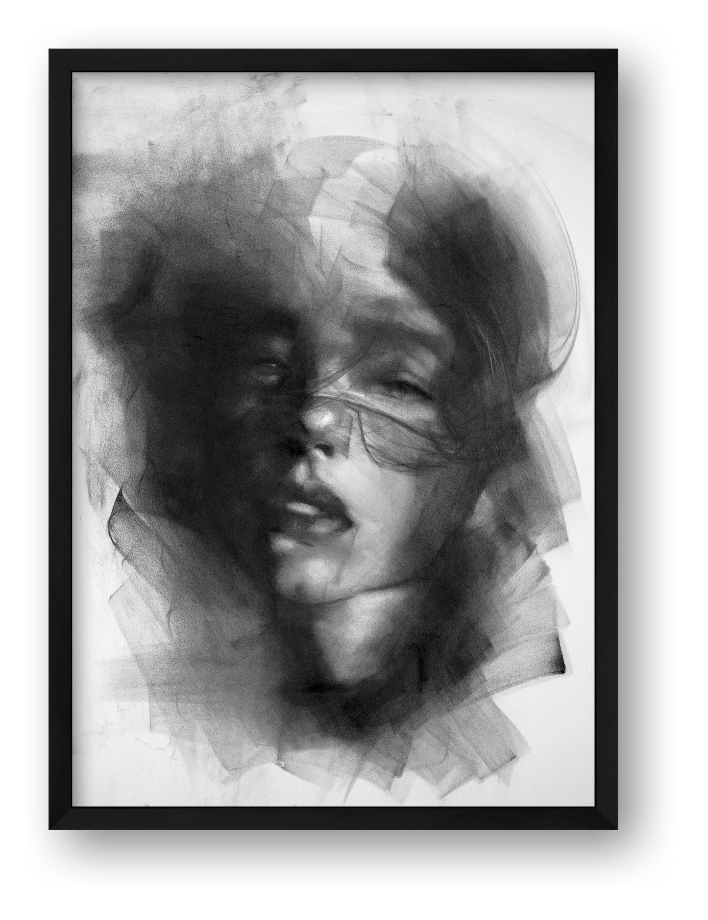 The Shape of Memory_15-6x21-8 — framed