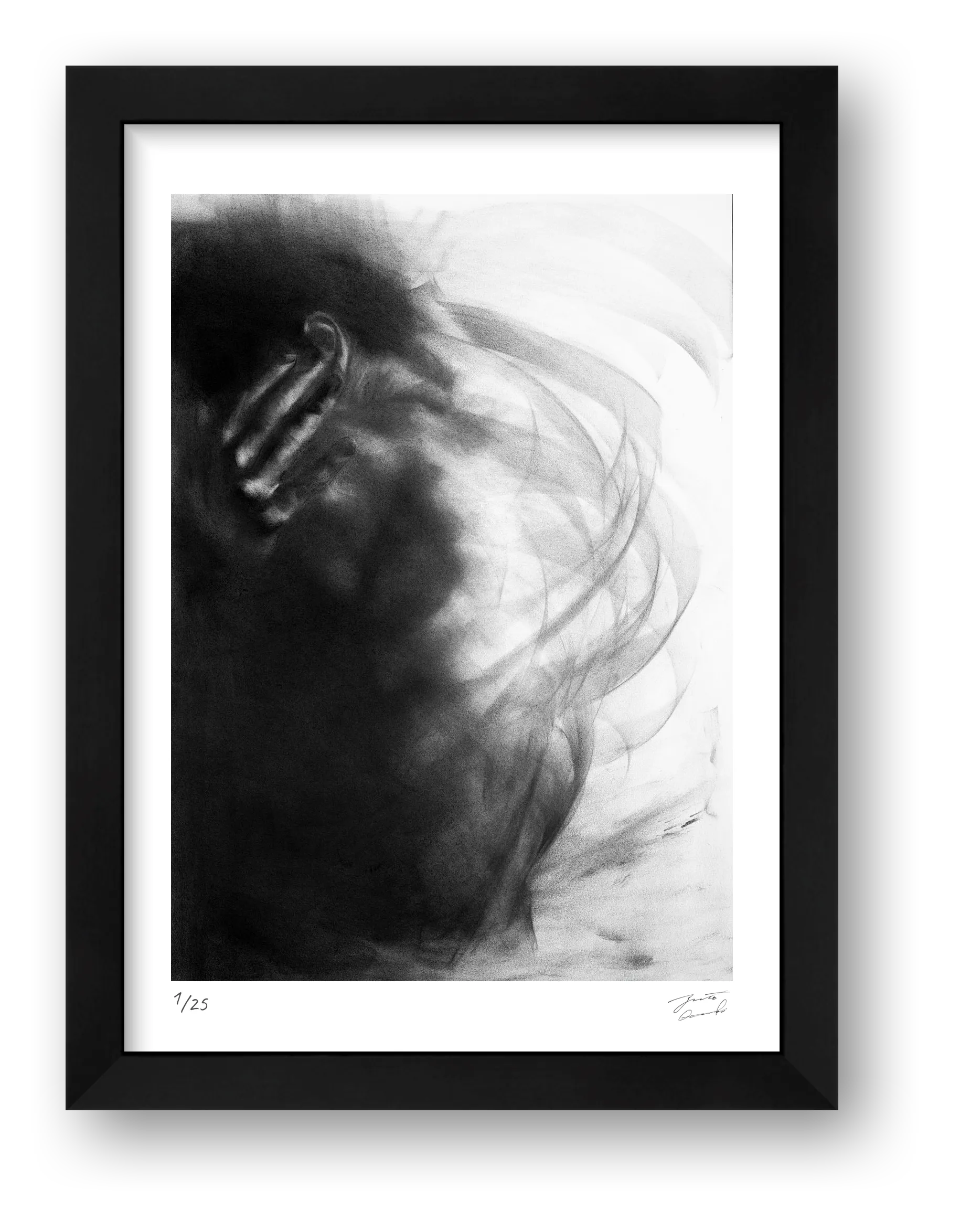 The Quiet Unraveling — framed