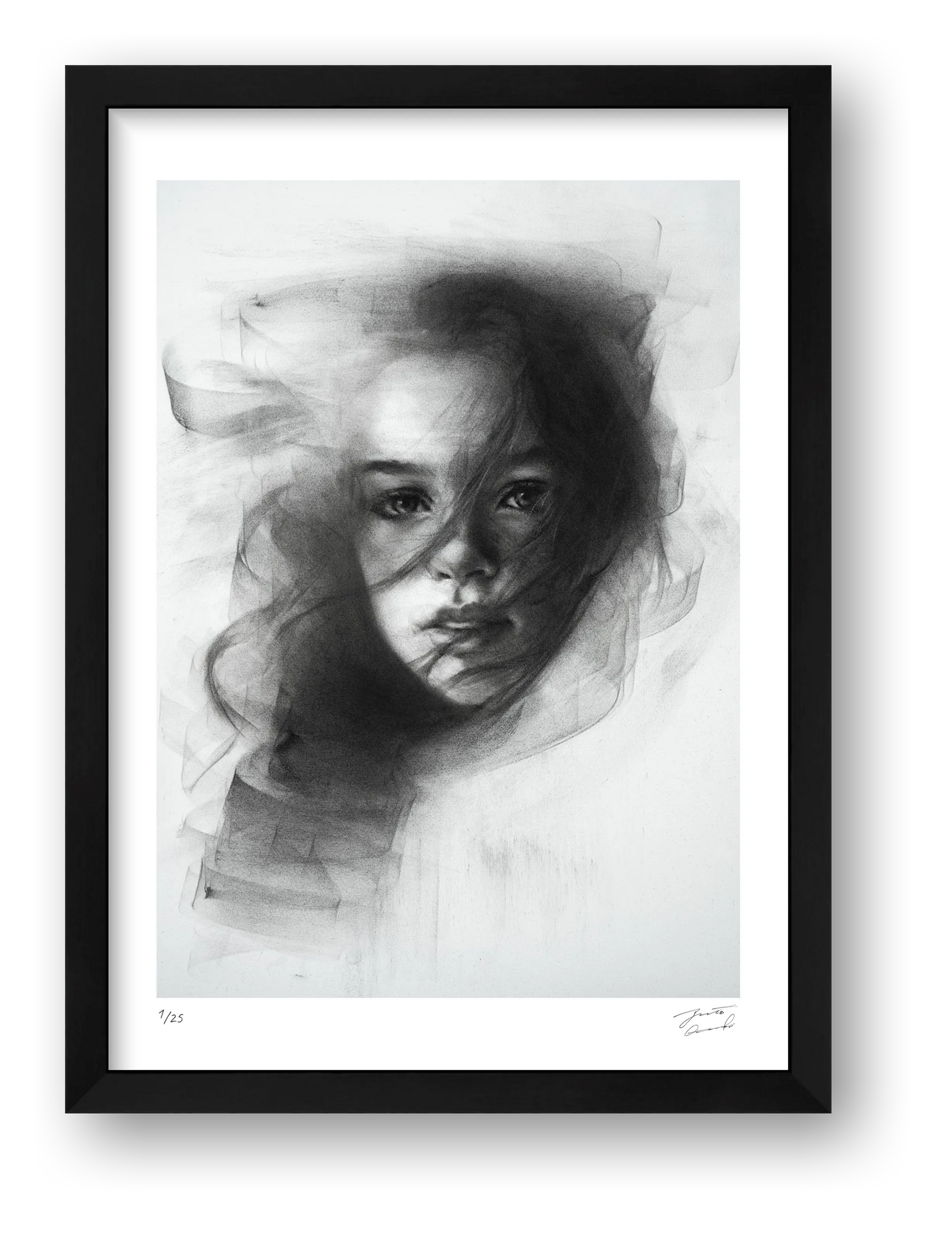 Fade Into Haze — framed
