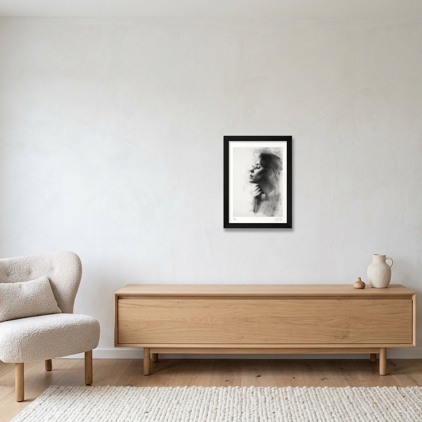 Almost Released — A4 (21×30cm, 8×12") Black Frame